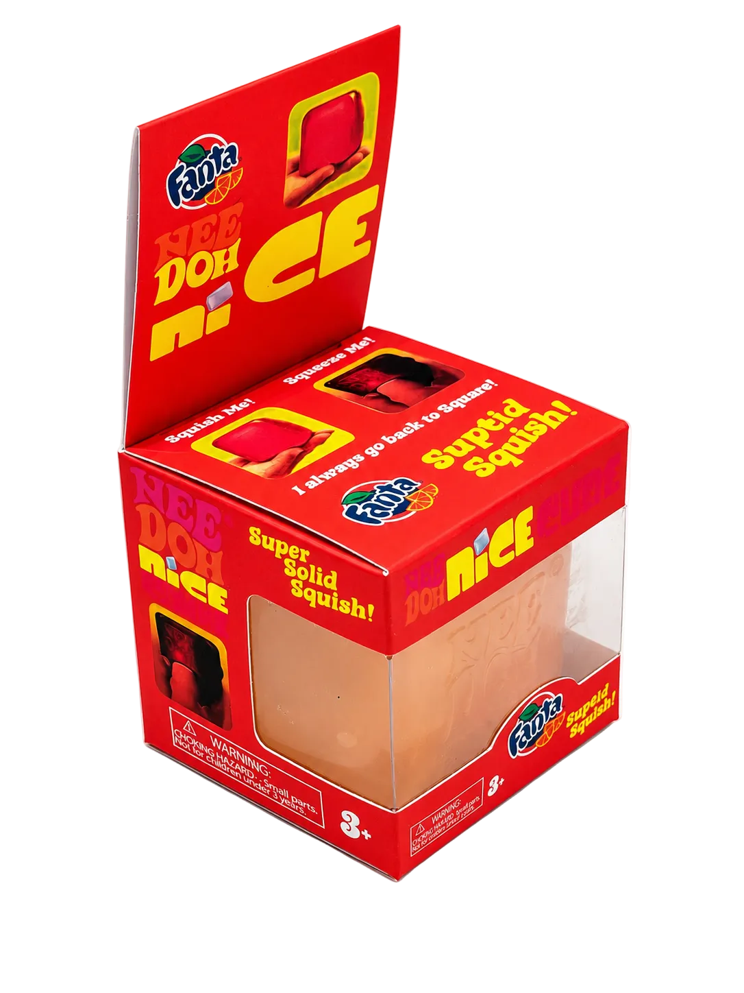 NeeDoh Nice Cube – Fanta Edition