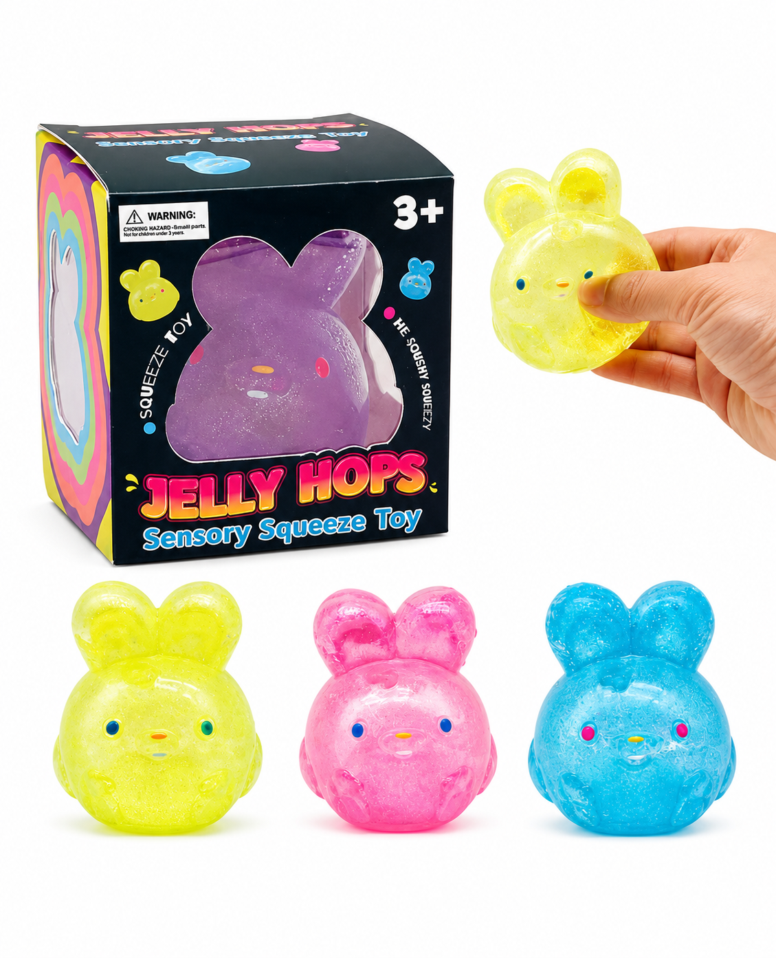 Jelly Hops-Sensory Squeeze Toy