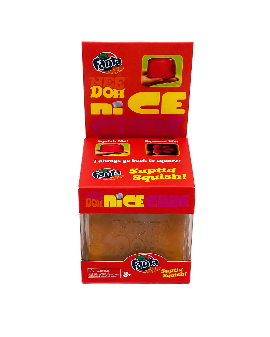 NeeDoh Nice Cube – Fanta Edition