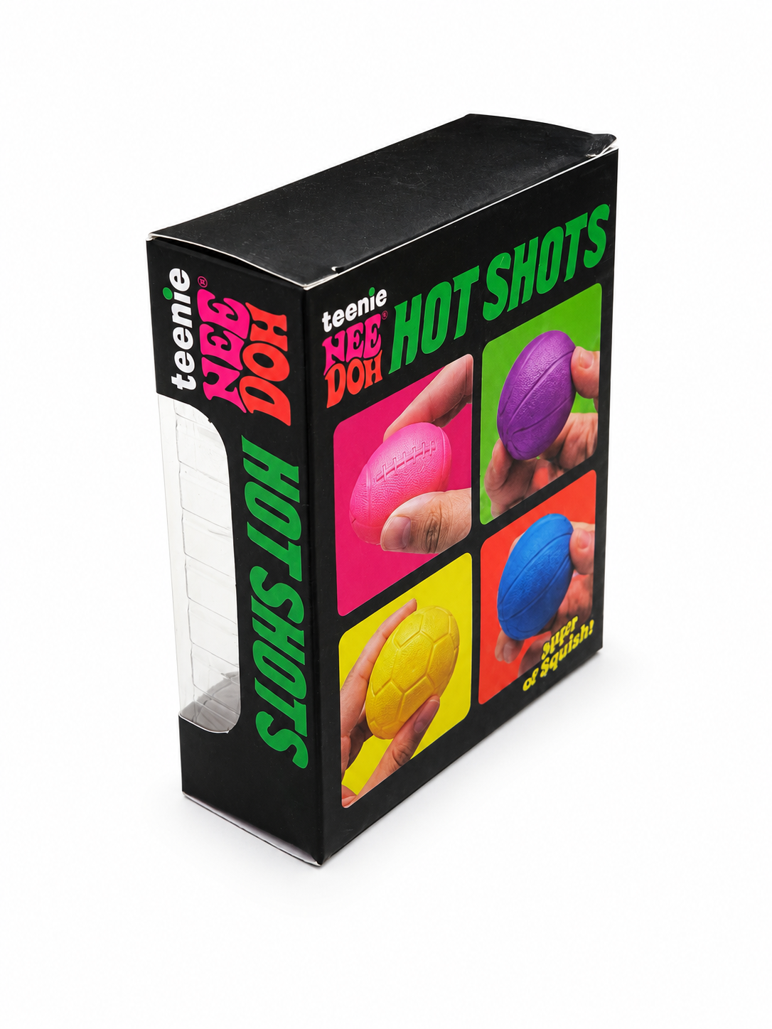 NeeDoh Teenie Hot Shots 4-Pack