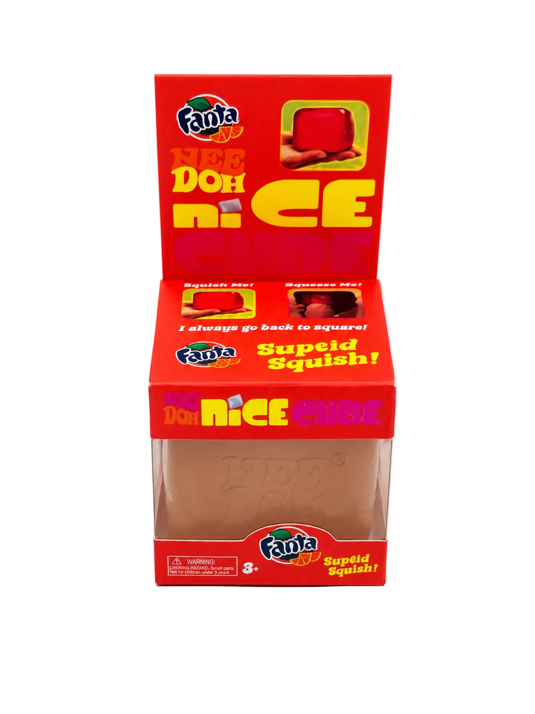 NeeDoh Nice Cube – Fanta Edition