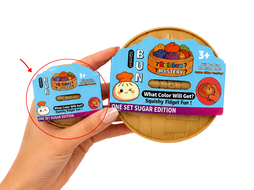Mini Mystery Dumpling – Sugar Edition Squishy Toy