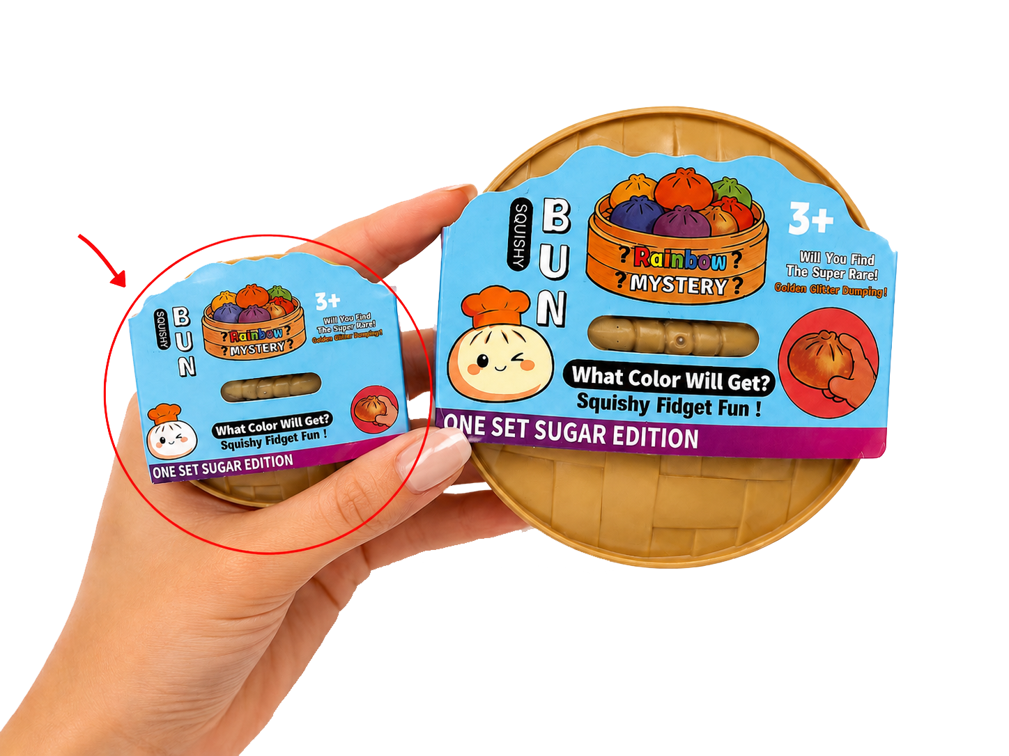 Mini Mystery Dumpling – Sugar Edition Squishy Toy