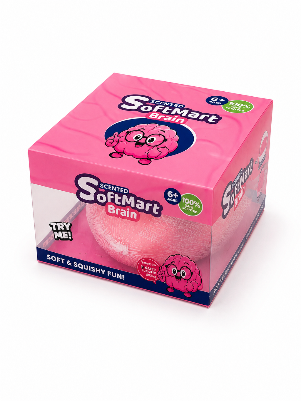 Jumbo Brain Squishy – Giant Soft & Satisfying Sensory Toy