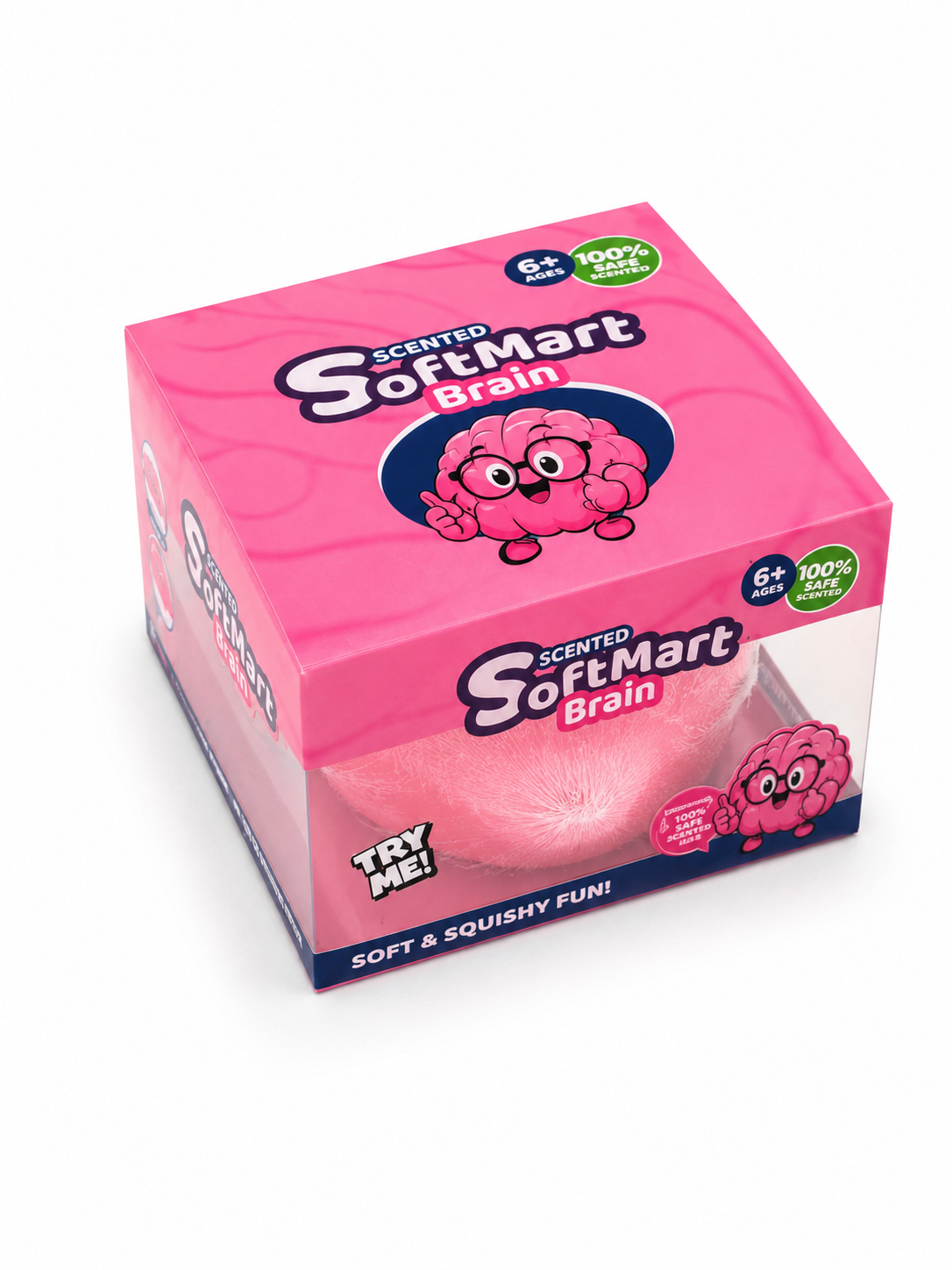 Jumbo Brain Squishy – Giant Soft & Satisfying Sensory Toy