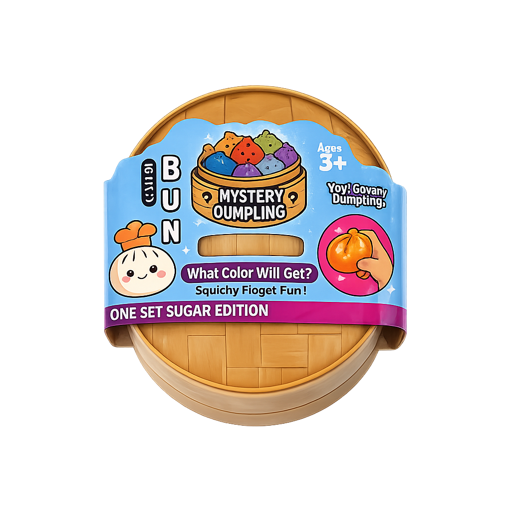 Mini Mystery Dumpling – Sugar Edition Squishy Toy