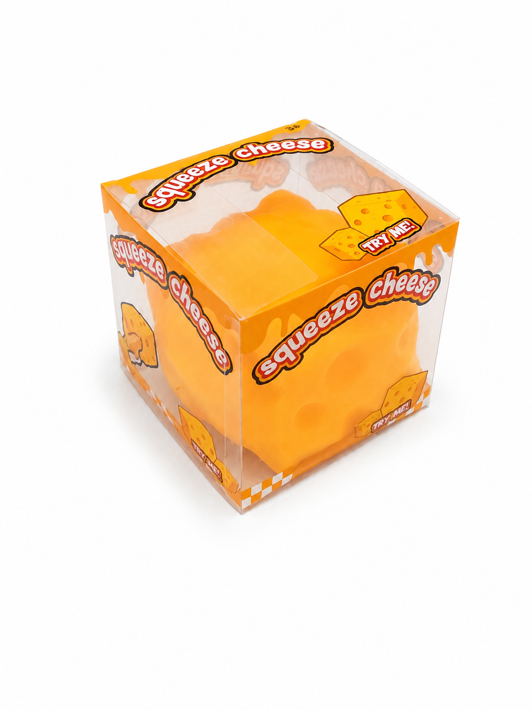 Jumbo Cheese Squishy – Giant Soft & Satisfying Sensory Toy