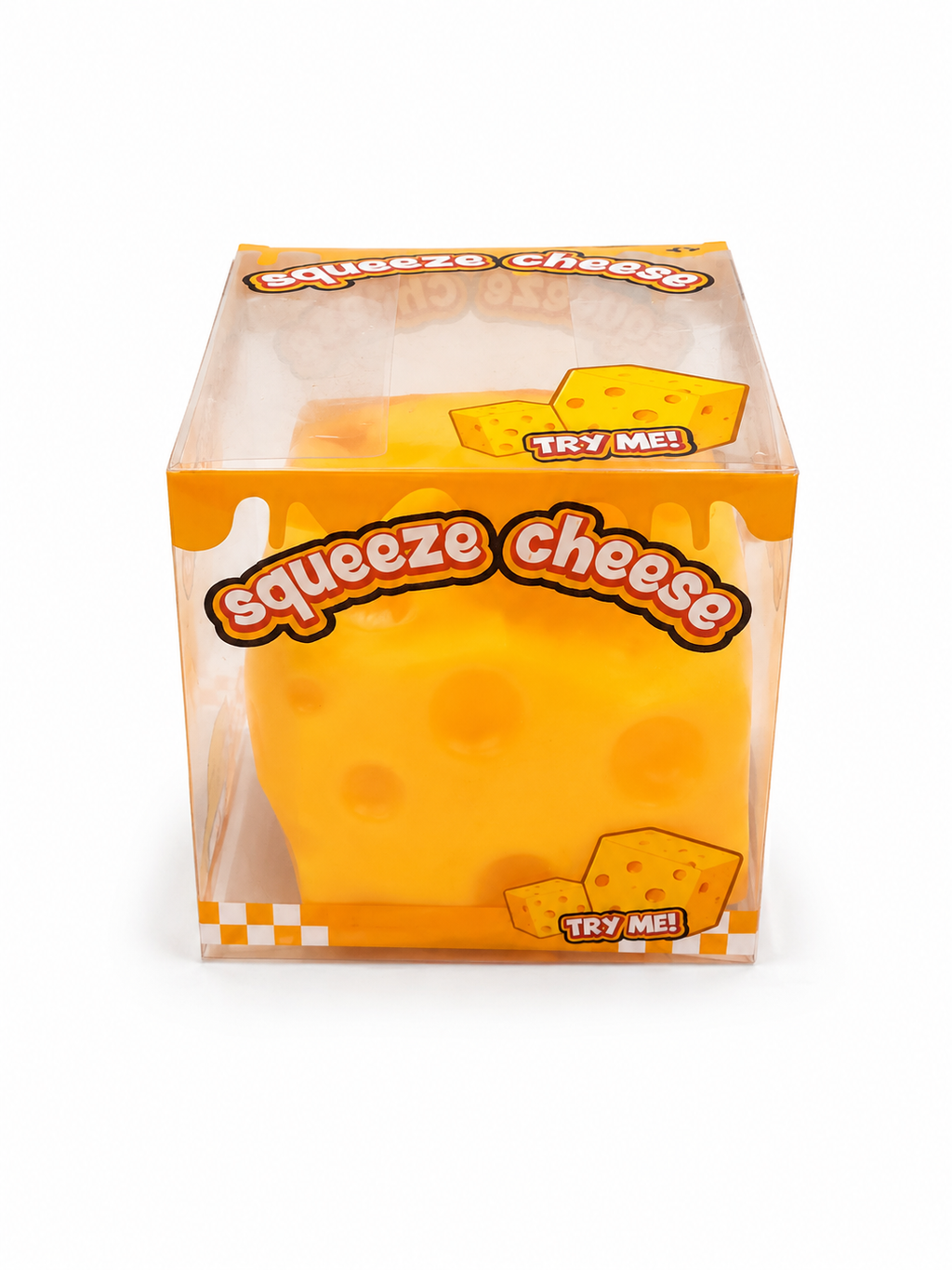 Jumbo Cheese Squishy – Giant Soft & Satisfying Sensory Toy