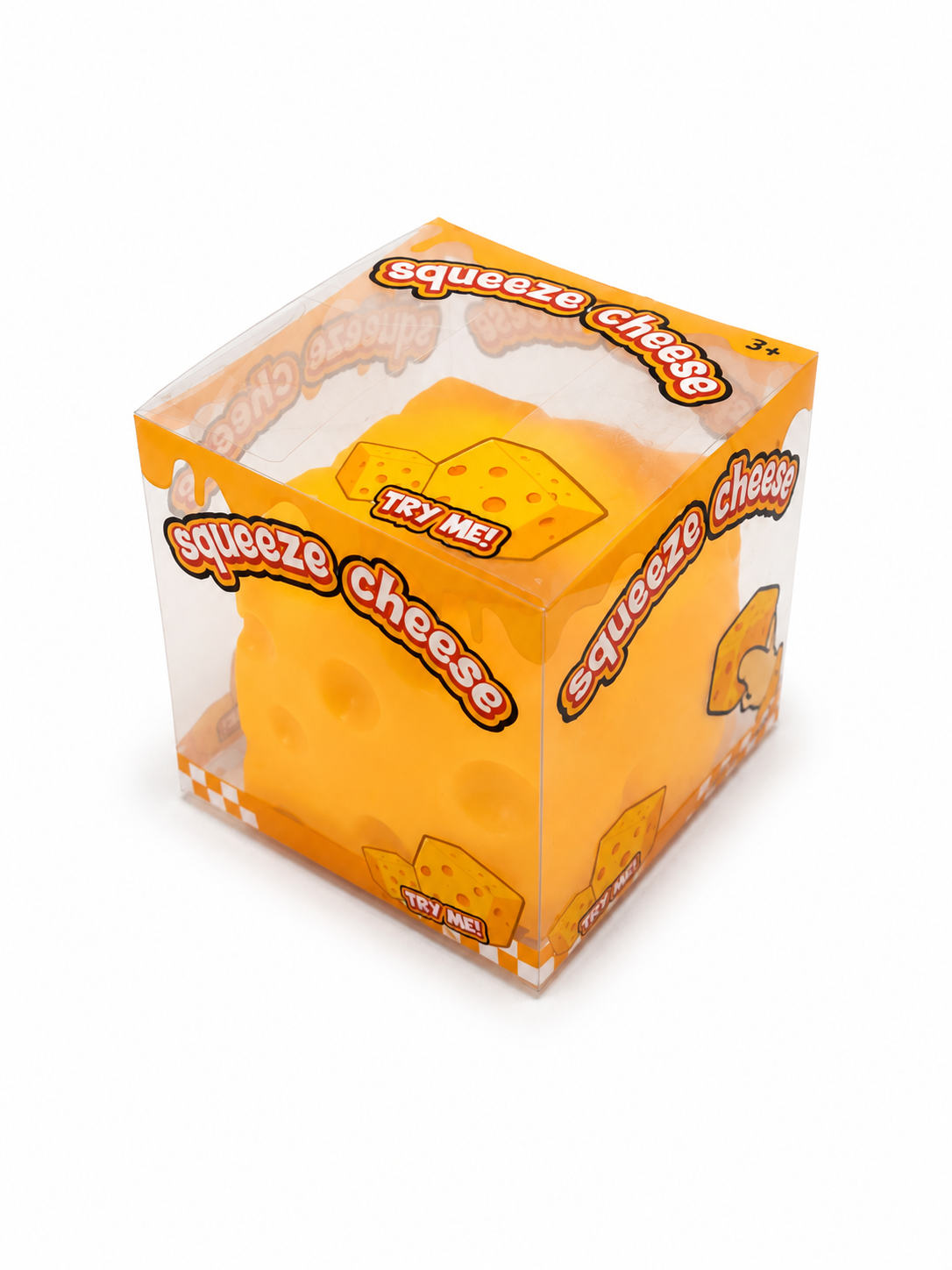 Jumbo Cheese Squishy – Giant Soft & Satisfying Sensory Toy