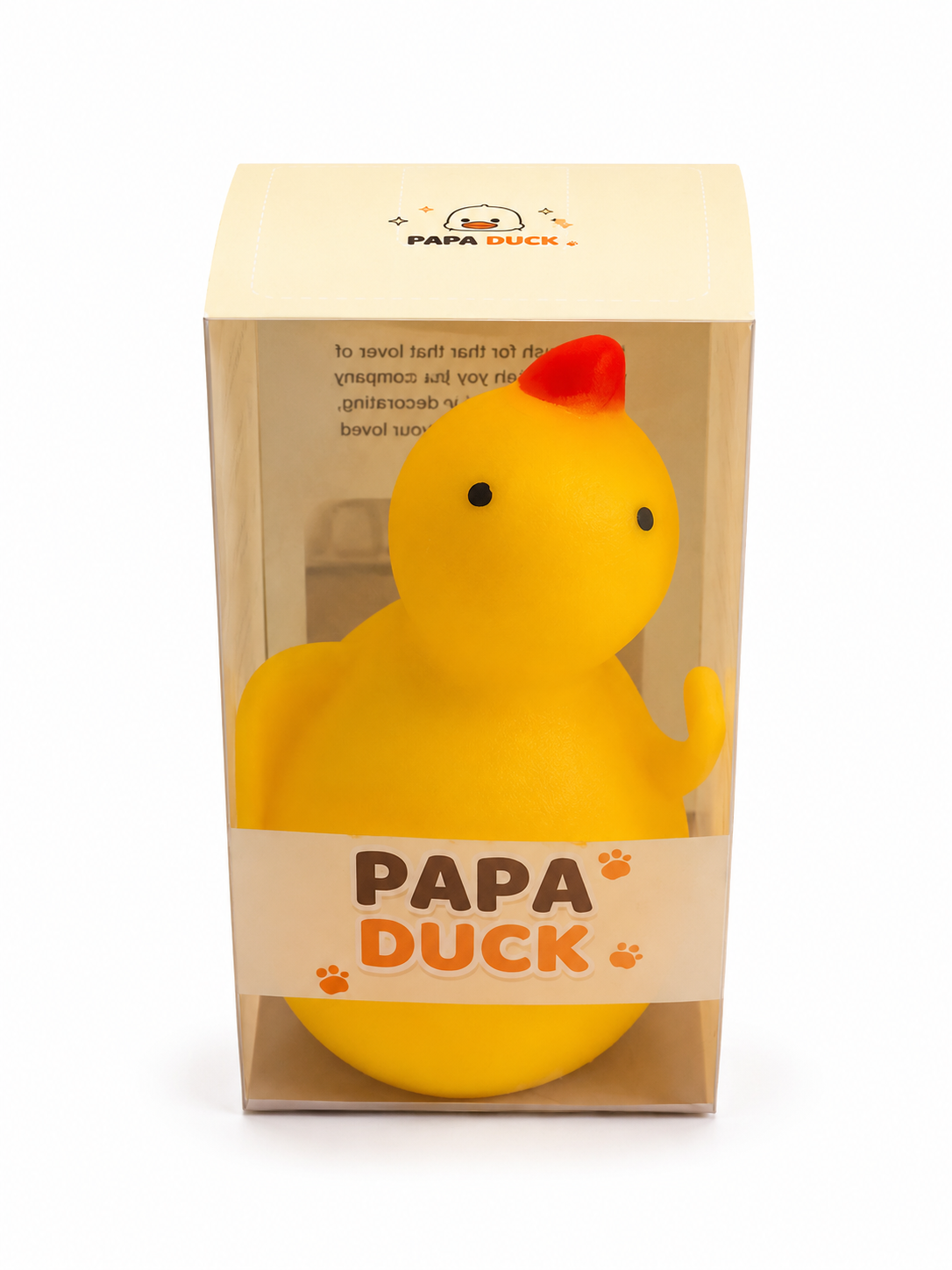 Jumbo Papa Duck Squishy – Giant Soft & Satisfying Sensory Toy