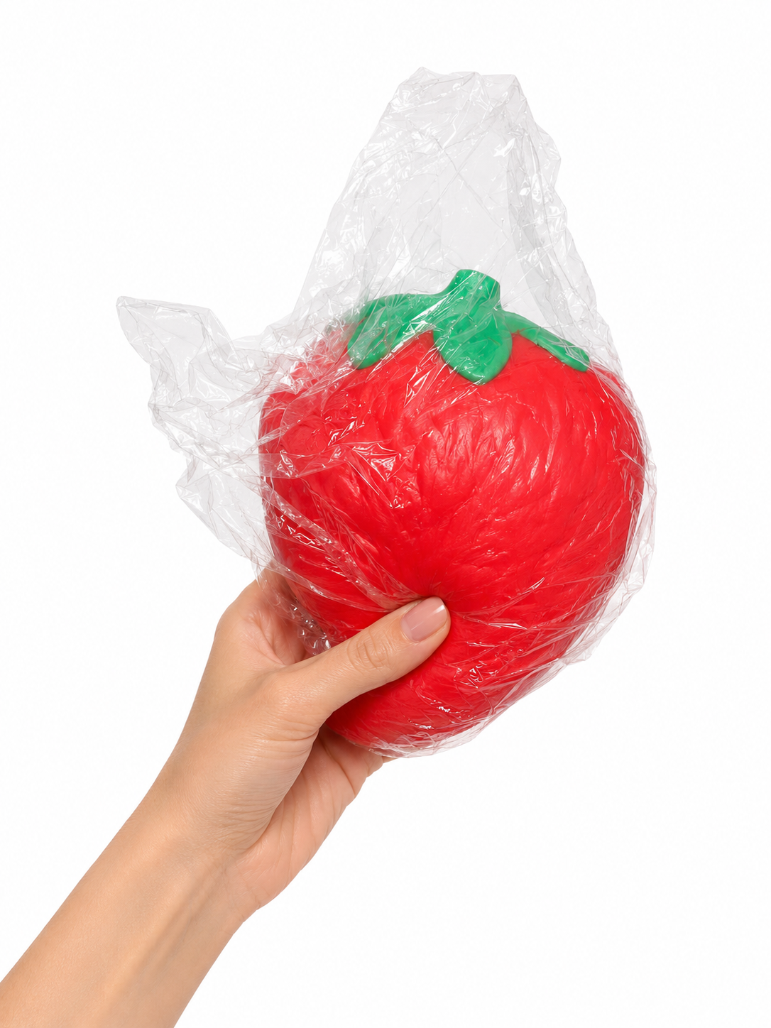 Jumbo Strawberry Squishy – Giant Soft & Satisfying Sensory Toy