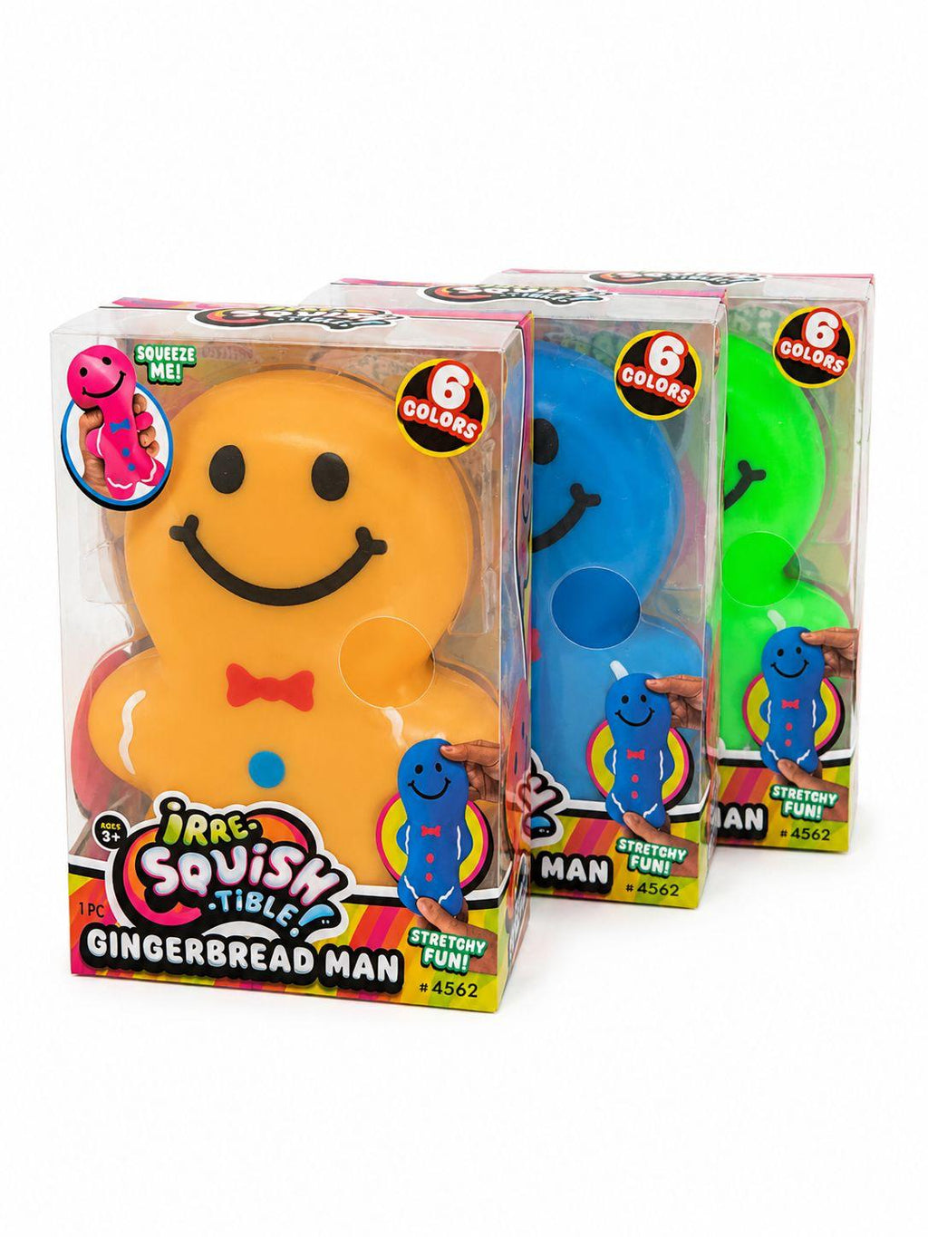 Irre-Squish-tible Gingerbread Man