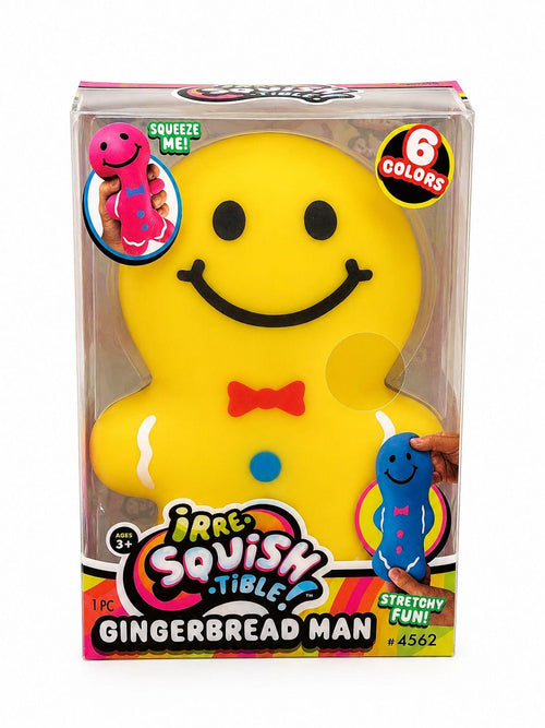 Irre-Squish-tible Gingerbread Man