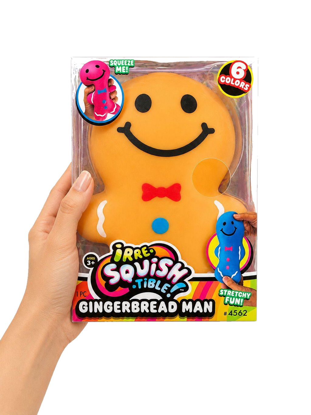 Irre-Squish-tible Gingerbread Man