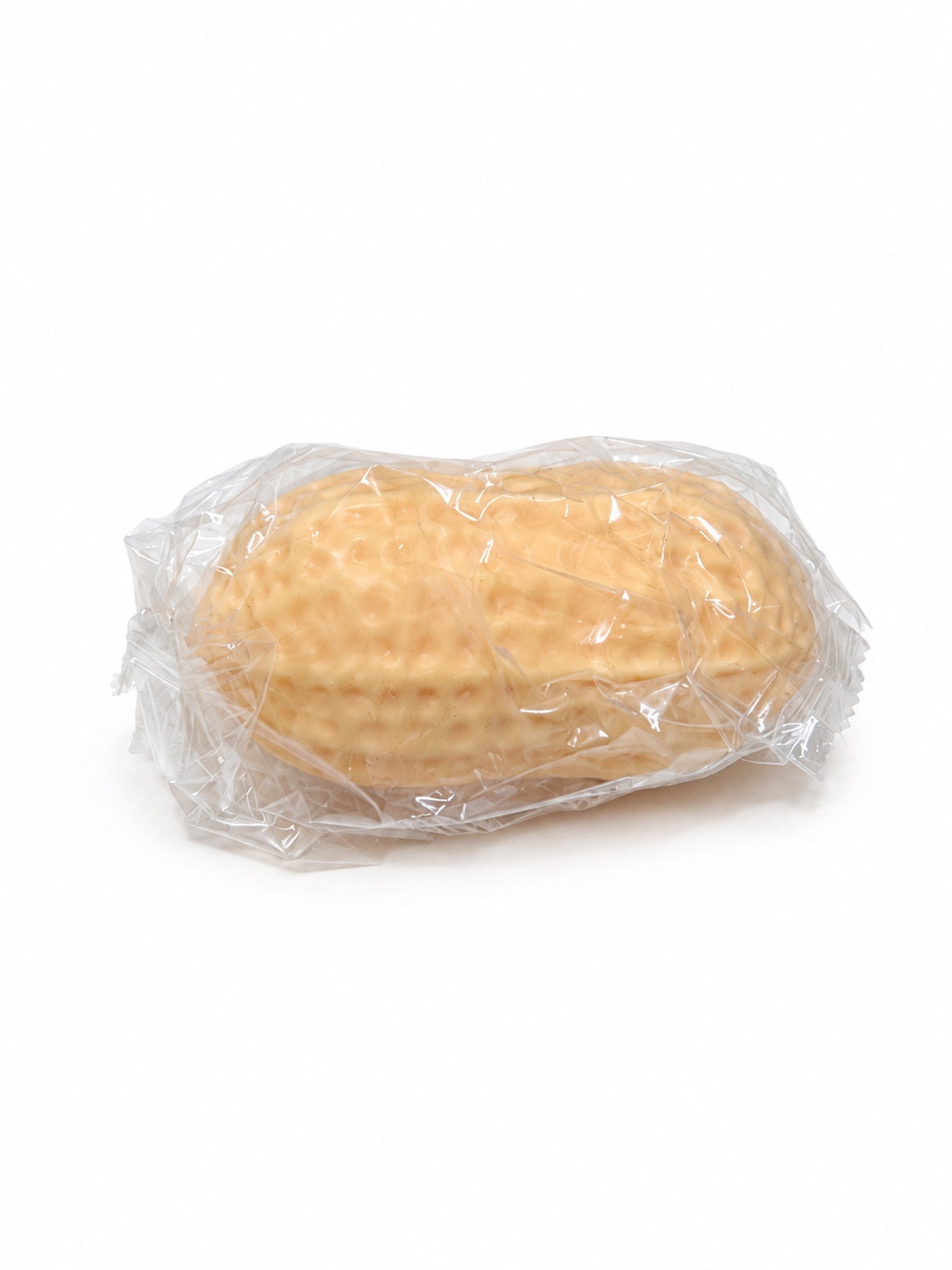 Mini Peanut Squishy in clear wrapper