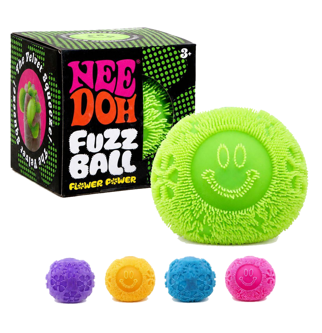 Nee Doh Fuzz Ball - Flower Power