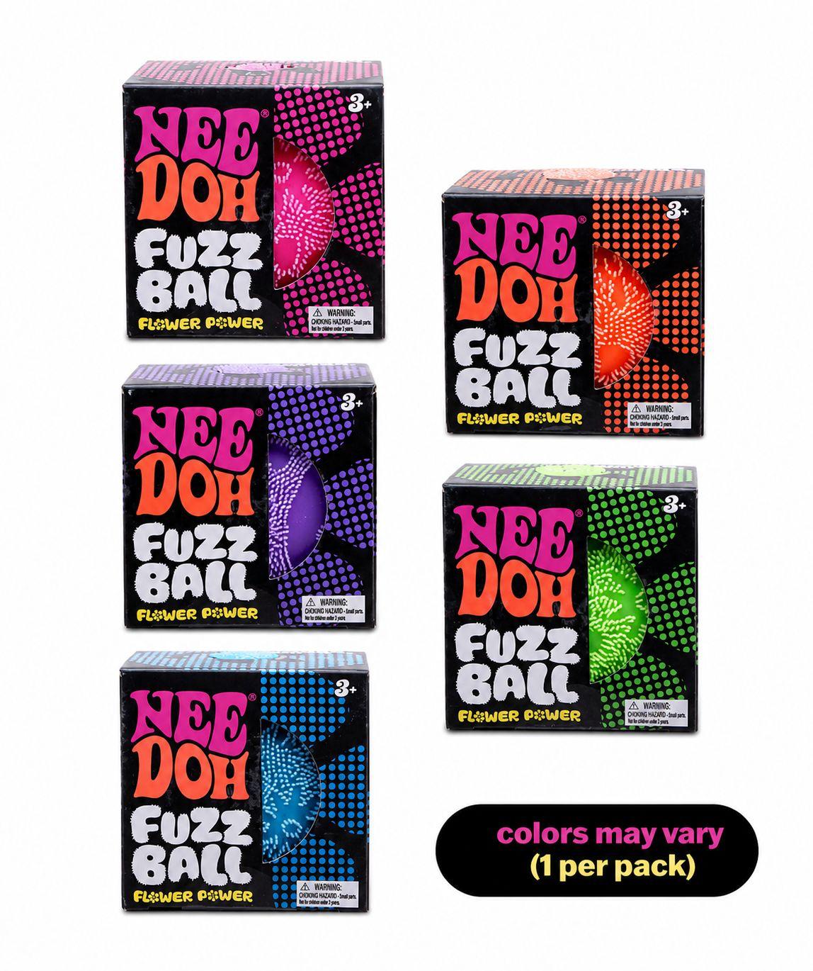 Nee Doh Fuzz Ball - Flower Power