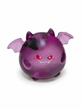 Purple bat Halloween squishy front view