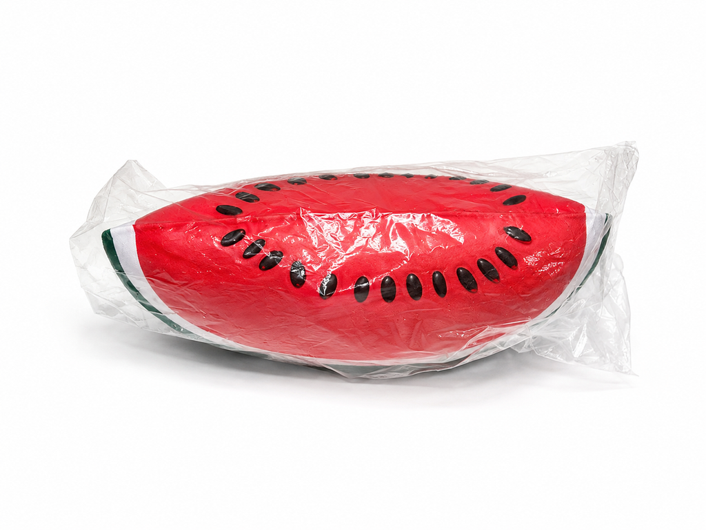 Jumbo Watermelon Slice Squishy – Giant Soft & Satisfying Sensory Toy